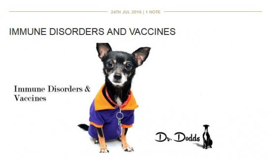 Dr. Dodds Immune Disorders and Vaccines